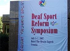 Deaf Sports Reform Banner